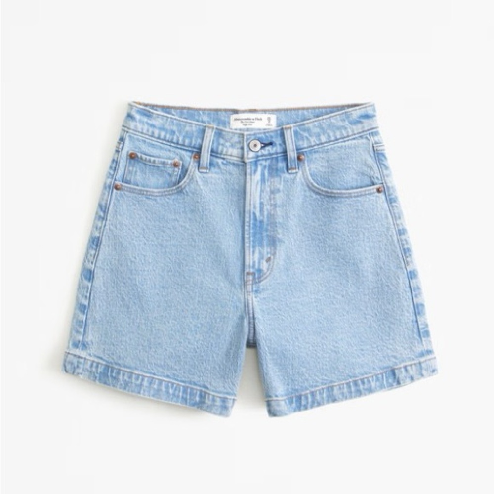 Abercrombie & Fitch Light Blue Jean Shorts